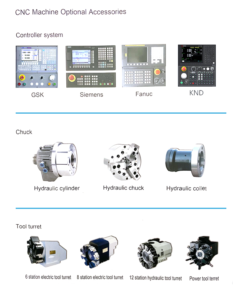Optional Accessories for CNC Machine Tools